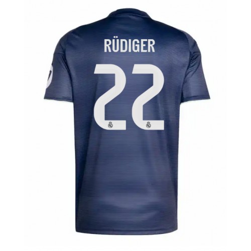 Real Madrid Antonio Rudiger #22 Replika Bortatröja 2025-26 Kortärmad